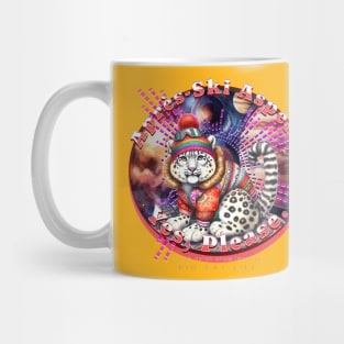 Apres-Ski Aspen Cosmic Beanie Snow Leopard 6FL Mug